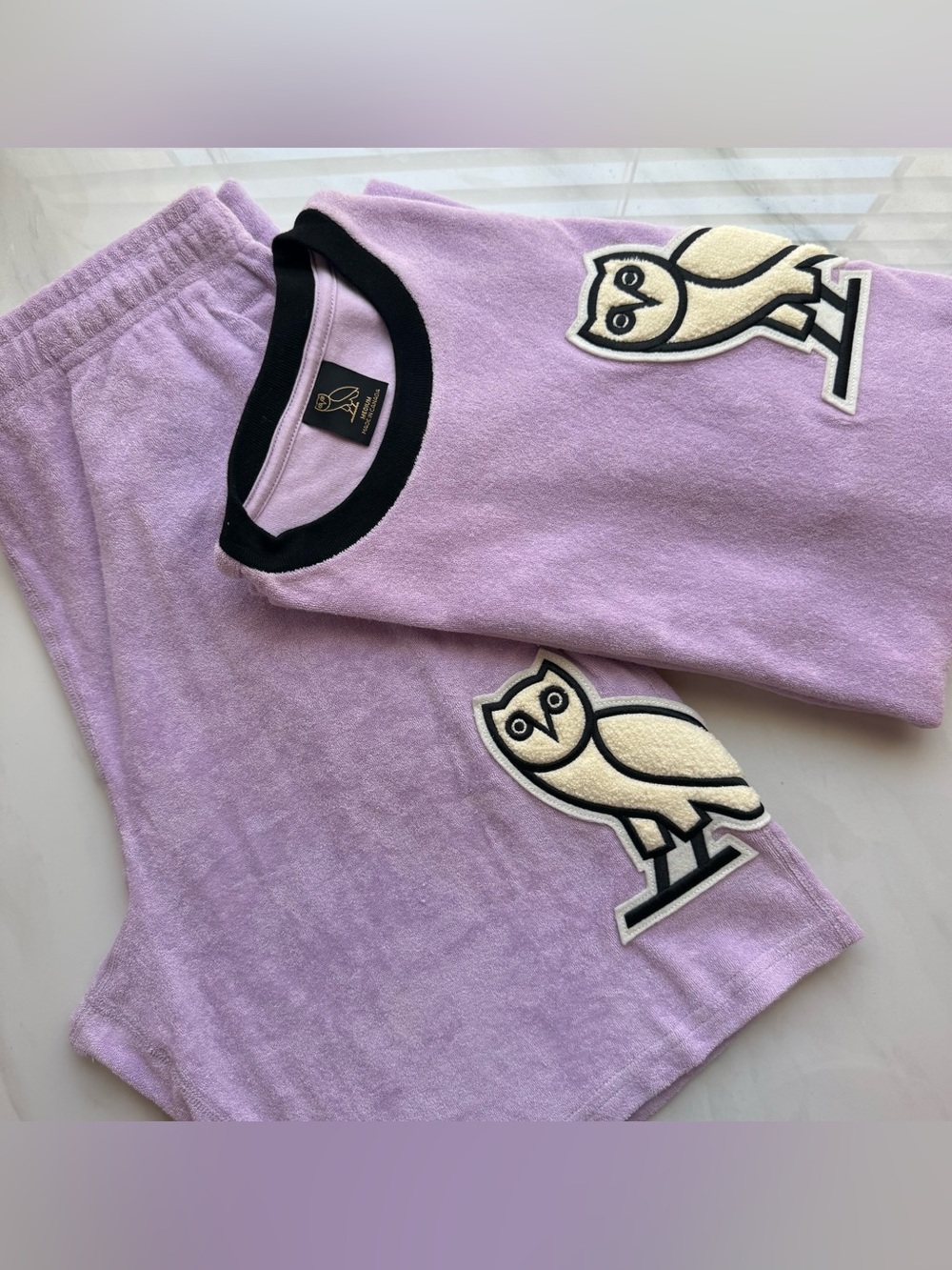 OVO October’s Very Own Terry Cloth T-Shirt & Shorts Set